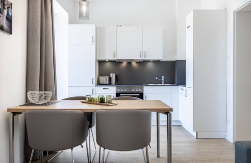 Wismar Apartamento | Familienfreundliches Apartment für 4 Personen in Bester Hafenlage von Wismar