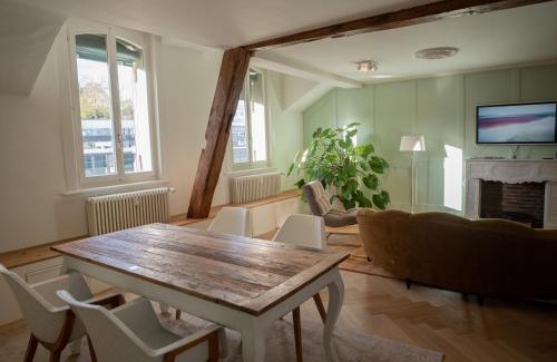 Old City of Bern Apartamento | Familienwohnung im Herzen von Bern mit Pool und Sauna
