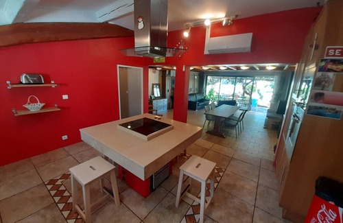 Lauret Villa | chalet con piscina Familly corazón Garrigue tranquila cerca del pueblo y el mar