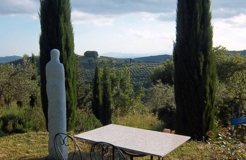Collesanto Apartamento | Apartamento familiar con piscina Il Peperino, Villa La Rogaia, Lago Trasimeno,