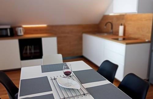 Visoko Apartamento | Apartma mansarda-Apartamento-Apartamento-Baño con ducha-Vista a la Montana