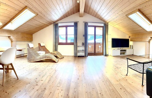 Kruen Apartamento | Family apartment with two separate bedrooms and unobstructed Zugspitze views