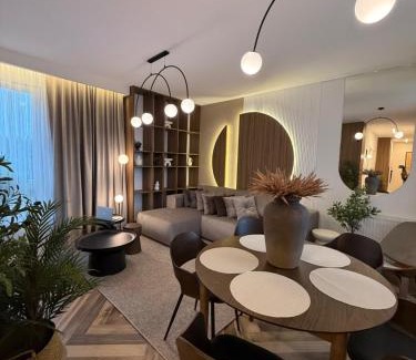 Nowy Port Apartamento | Family & Business Sauna Apartments Baltic Horizon No 1 PREMIUM SPA - 3 Bedroom with Private Sauna, Jacuzzi, Rooftop Gym & Panoramic Terrace, Balcony, Underground Garage