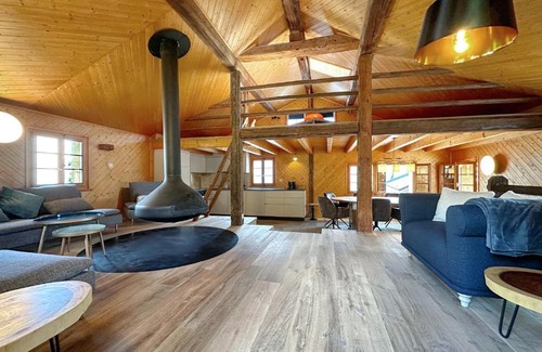 Bruson Chalet De Esquí | Family Chalet Karibu - 4 Vallées - next to Verbier