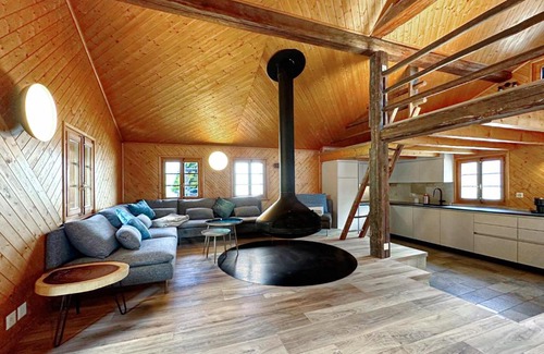 Bruson Chalet De Esquí | Family Chalet Karibu - 4 Vallées - next to Verbier