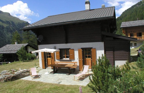 Zinal Chalet De Esquí | Chalet familiar con una vista fantástica.
