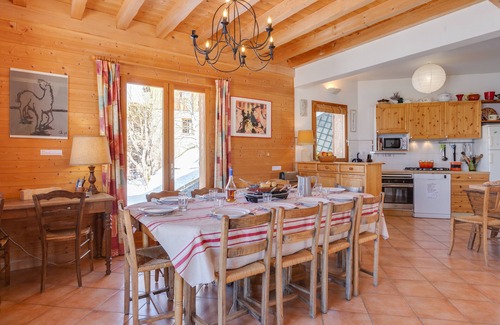 Villard-Reculas Chalet De Esquí | Cabaña familiar 12 pers- pistas cercanas, vista ++ en las montañas, terraza sur