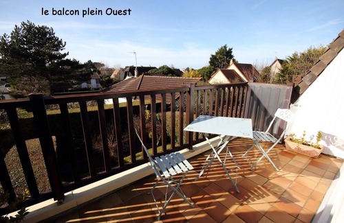 Saint-Regnobert-de-la-Cote-de-Nacre Apartamento | Apartamento familiar F2 (42m2), orientado al oeste, tranquilo, a 50 m del mar.