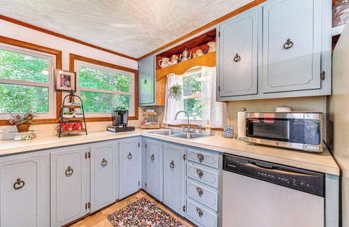Fancy Gap Cabaña | Family Fancy Gap Cottage w/ Deck - Pets Welcome!