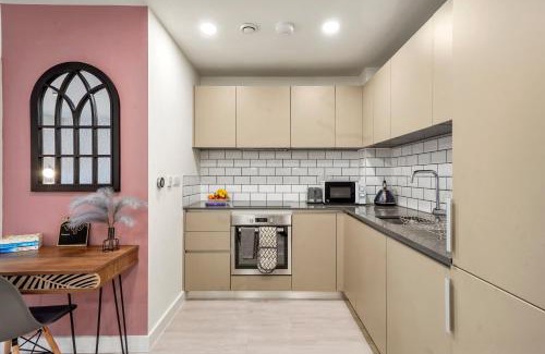 Bedford Apartamento | Family Friendly 2BR in Bedford, Parking, Free WiFi, Gym & Cinema room