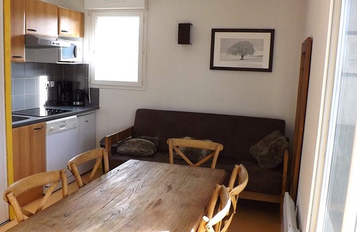 Peyragudes Apartamento | Apartamento para 6 personas en Peyragudes con acceso a pistas y vista a la montaña