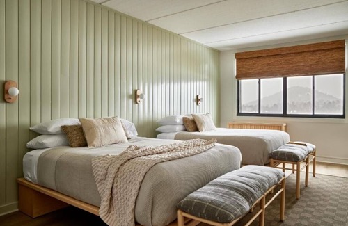 Lake Placid Hotel | Family-Friendly Bluebird Suite l Two Queen Beds & Space to Relax