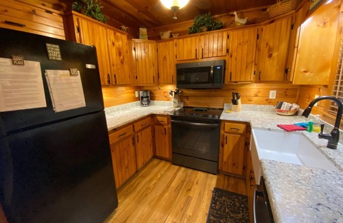 My Mountain Cabina | Alojamiento de 3 habitaciones en Morganton