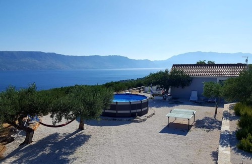 Praznica Casa | Casa familiar con piscina Postira, Brac (K-11742)