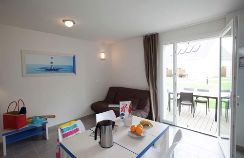 Auberville Casa | Pulcro apartamento con microondas