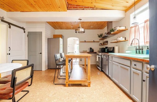 New Cumberland Casa | Family Friendly, Peaceful Yard, Dedicated Work Space, Close to Local Attractions