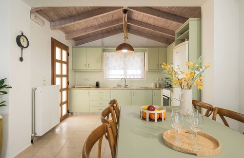 Kavallos Villa | Family Friendly Villa Bluefairy w/ Pool, walk to Restaurants, 5 km to the Beach