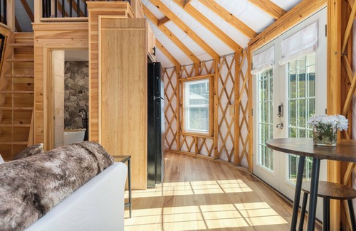 West Tremont Casa | Family-Friendly Yurts with Onsite Games, Hiking & Wellness Amenities