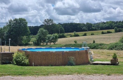 Gesnes-le-Gandelin Cabaña | Family gîte near Les Aples de Mancelles
