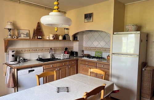 La Planee Casa | Family home at 950m, panoramic view, garden, terrace in beautiful village
