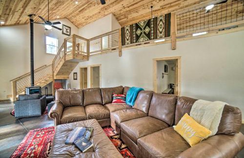 Angel Fire Casa | Family Home with Fire Pit and Grill about 1 Mi to Slopes!