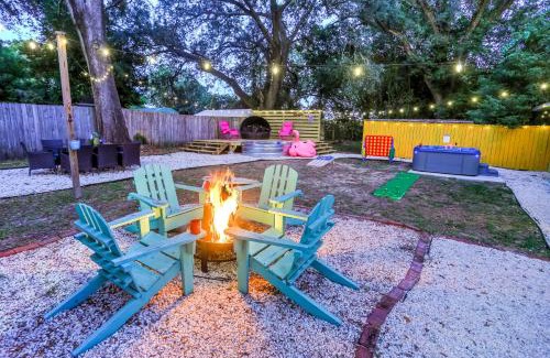 Bellview Casa | family house cowboy pool HOT TUB Yard Games