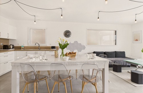 Frehel Chalet De Esquí | Casa familiar para 10 personas en Fréhel con jardín