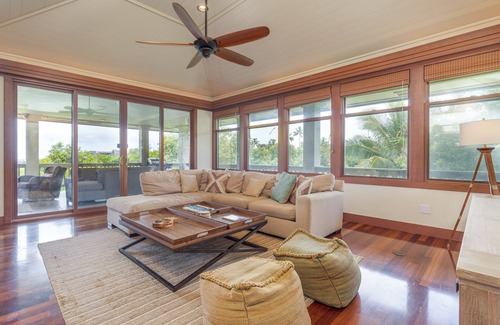Princeville Casa | Family house near Hanalei with ocean views