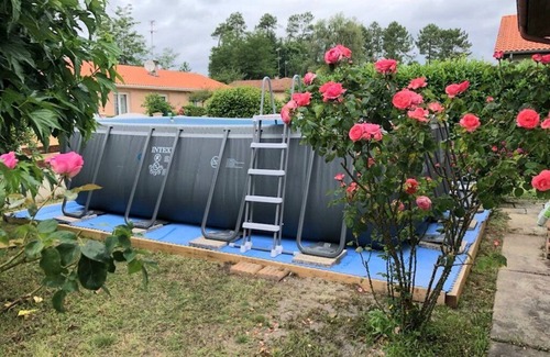Castets Casa | casa familiar para 9 personas con piscina elevada