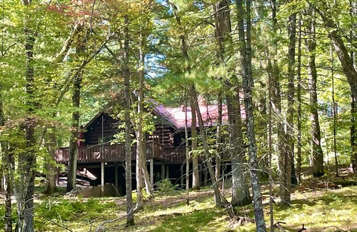 Danbury Cabina | Family Log Cabin - Lake, Golf, Pool, Hike, Ski-ATV & Game Room - Northwoods WI