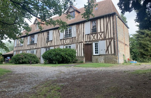 Caorches-St-Nicolas Casa | Family manor house in the heart of the Normandy countryside