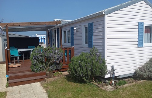 Saint-Cast-le-Guildo Casa | Family mobile home, 2 steps from the beach