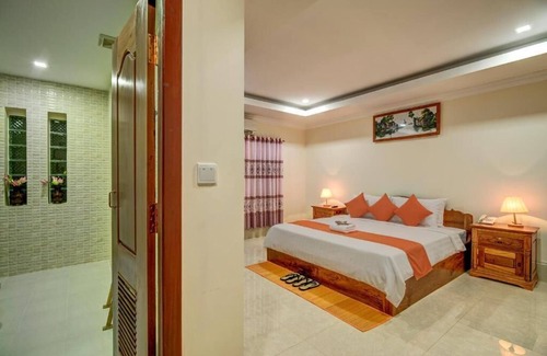 Siem Reap Complejo | Habitación familiar: 1 cama doble e individual - desayuno gratis
