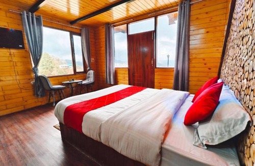 Fagu Cabaña | Family Room with Mountain View - Snowind Cottages