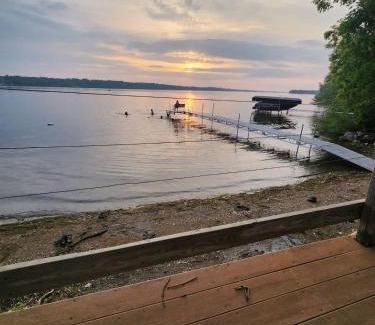 Ortonville Casa | Family Shoreline Hideaway