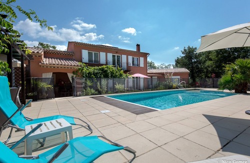 Fayence Villa | FAYENCE VILLA familia 8 personas piscina privada y jardín