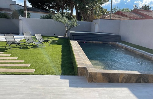 Le Grau-dʼAgde Villa | 2 Maisons Piscine+ Jacuzzi