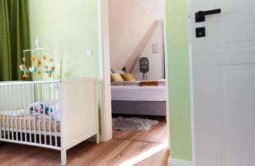 Oberdachstetten Apartamento | Familyhaus Hochreuther's Hof