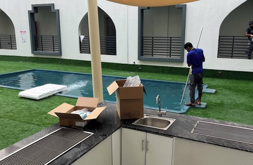 Salalah Apartamento | Fantastic 3-bedroom apartment with AC, WIFi in Salalah & public swimming pool