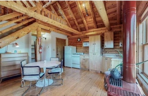 Las Campanas Cabaña | Fantastic Cozy Modern Log Cabin