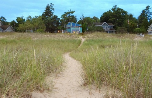 Sturgeon Bay Casa | Fantástica cabaña familiar en la playa de arena