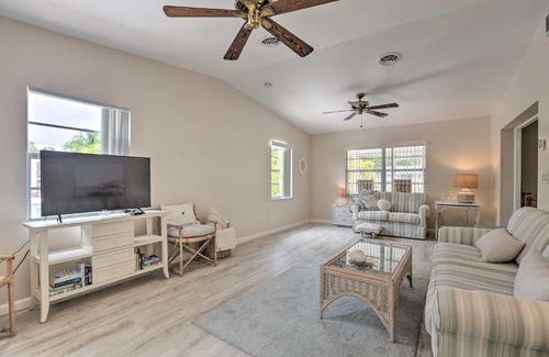 Punta Gorda Casa | Fantastic Home with Fire Pit about 1 Mi to River!