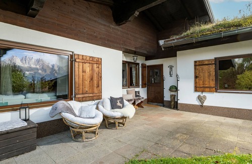 Oberndorf in Tirol Chalet De Esquí | Fantástica Mountain View Chalet, 10 minutos a Kitzbühel esquí fuera de esquí, 8 personas