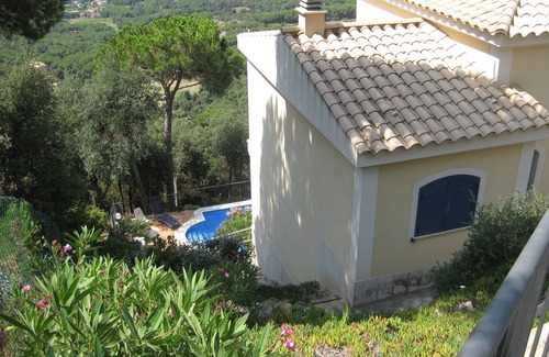 Santa Cristina de Aro Villa | Hermosa villa de 3 habitaciones con piscina privada y vista espectacular