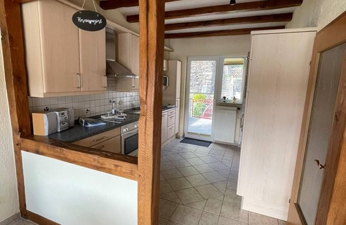 Wellmich Apartamento | Fantastic apartment, view of the Rhine, balcony, terrace, enclosed terrace. Garden. Dogs welcome!