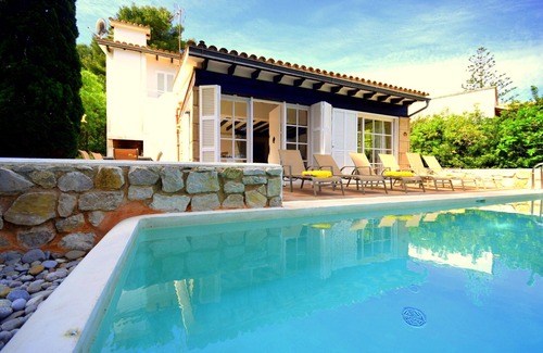 Provensals Casa | Fantástica villa Cala Padri con vistas al mar y piscina privada en d.