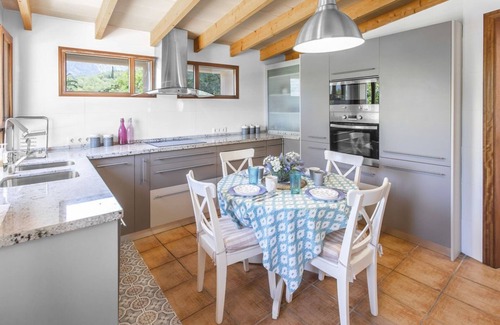 Sóller Villa | Villa con piscina, bañera de hidromasaje, terrazas, vistas a la montaña, aire acondicionado y Wi-Fi