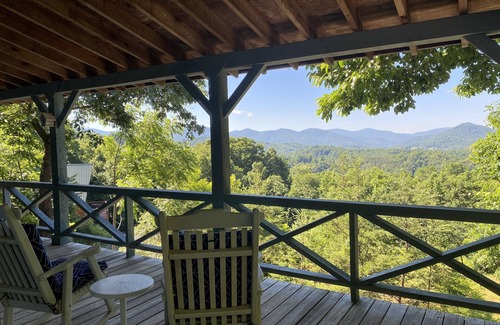Hiawassee Casa | Fantástico año redondo vista de la cordillera!