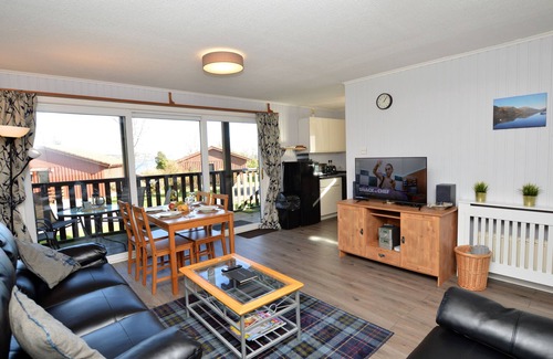 Colintraive Cabina | Fantasticprivate lodge en Hunters Quay Holiday Village, Dunoon, con capacidad para 4 personas