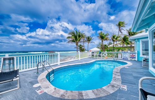North Side Casa | Far Tortuga: 20 Adults Single Level Beach Villa w/ Heated Pool and Private Dock